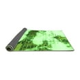 thumbnail image 2 of Ahgly Company Indoor Square Abstract Green Modern Area Rugs, 4' Square, 2 of 4