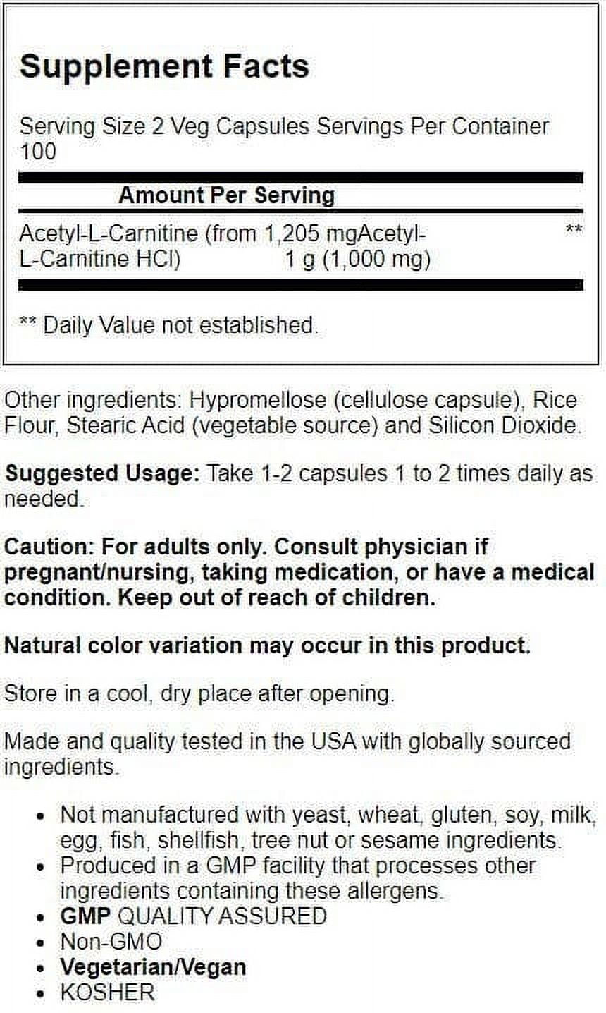 kaioken l carnitine Acetyl-L-Carnitine Powder, 3 oz. | NOW Foods
