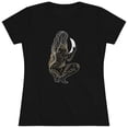 thumbnail image 2 of Moon Goddess T shirt, Luna Women's Triblend Tee, 2 of 5
