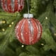 thumbnail image 3 of Juego De Bolas Navideas De Cristal, 15 Cm, Transparentes, Para Decoracin Interior Y Exterior, Paquete De 10, Rojas, Ukhbmc, 3 of 8