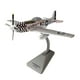thumbnail image 4 of Avión de Combate Modelo Histórico P-51D Escala 1/72 Fundido en Aleación Réplica Decorativa para Escritorio Colección Entusiastas 13.8cmx15.7cm Adecuado para Regalo Decoración Hogar, 4 of 10