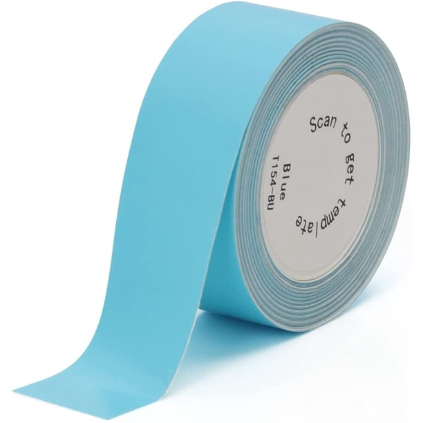 Cinta Térmica Autoadhesiva SUPVAN Para Etiquetadora G15M – 12 Mm X 7.5 M, Negra Sobre Transparente, Resistente