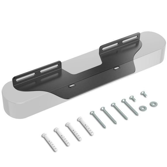 WALI Soundbar Mount for Sonos Beam Gen 1 & Gen 2, Wall Mount Bracket Compatibility for Sonos Beam Soundbar Mounting Under TV (SON002-B), Black