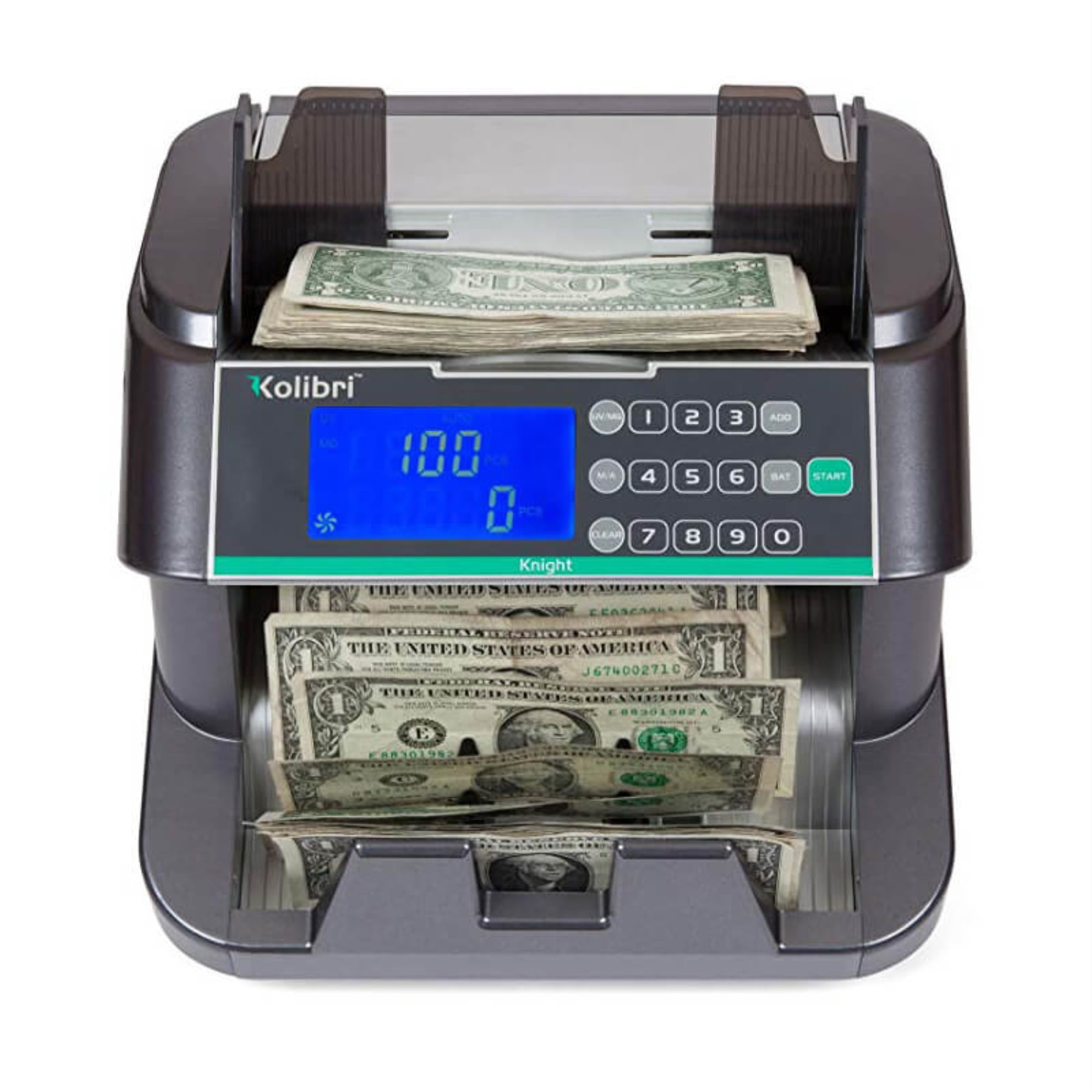 Retail & Services Kolibri Money Counter with Counterfeit Bill Detection