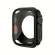 thumbnail image 1 of 2025 Funda protectora de pantalla para Apple Watch de 44 mm, 45 mm, 40 mm y 41 mm, carcasa rígida de policarbonato para parachoques delantero y trasero para iWatch 9, 8, 7, 6, 5, 4, cambio a Ultra, 1 of 4