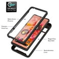 thumbnail image 4 of Dteck for Google Pixel 7 Case with Built-in Screen Protector, Full Body Rugged Case with Built-in Touch Sensitive Anti-Scratch Screen Protector, TPU Bumper Case Clear Back for Google Pixel 7,Black, 4 of 6