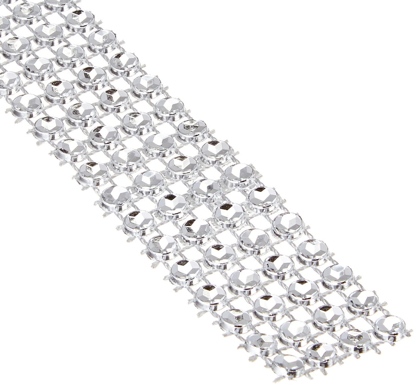Diamond shape Roll for decoration Aprox.3" Details about   Rhinestone mesh Ribbon 3YARDS 24 rows 
