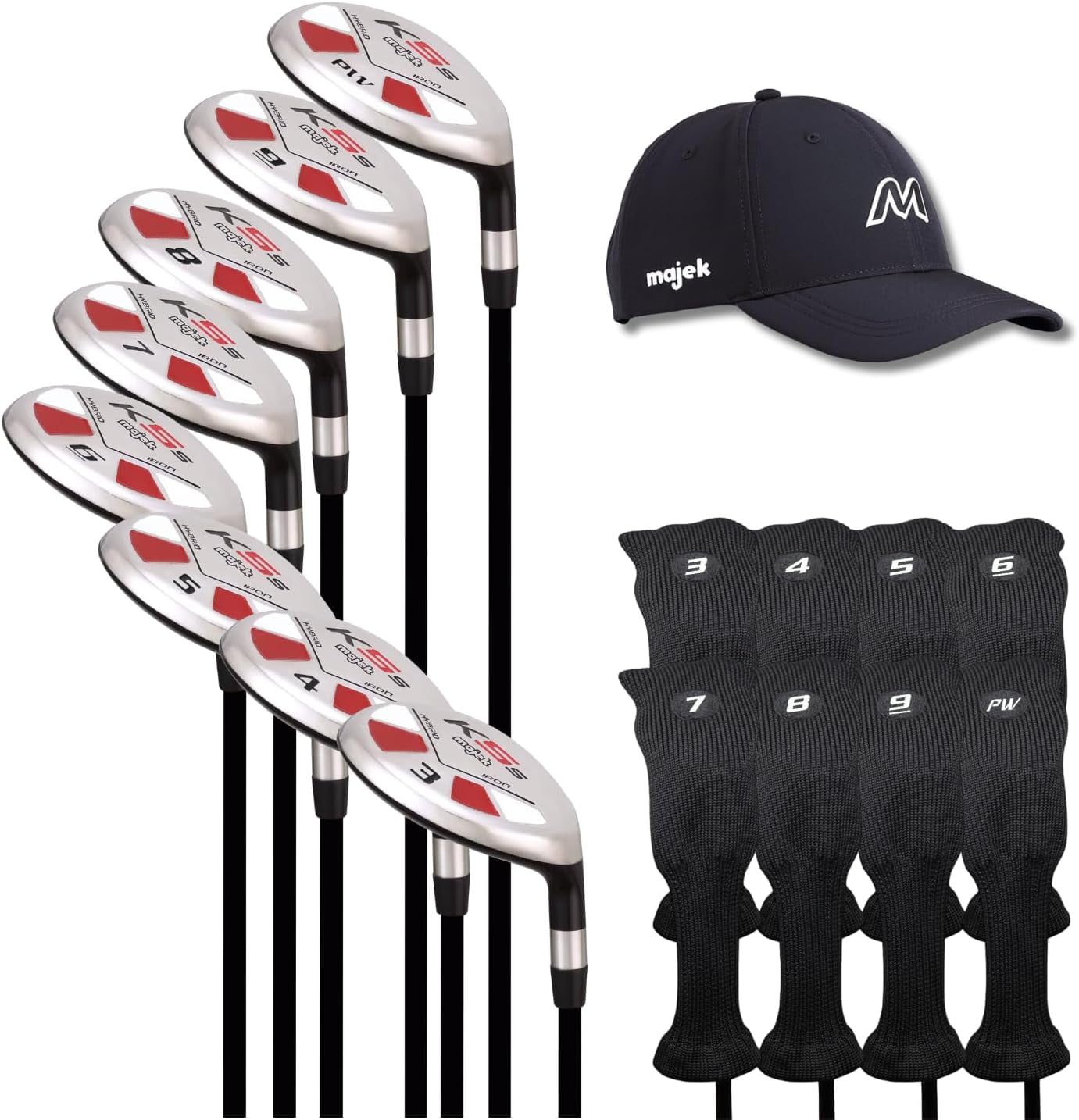 TaylorMade Tall Mens Golf Club Set, Complete Custom Fit Clubs, +1