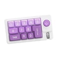 thumbnail image 5 of Teclado mecánico Teclado programable 12 Desktop de separación de línea de llave Púrpura, 5 of 5