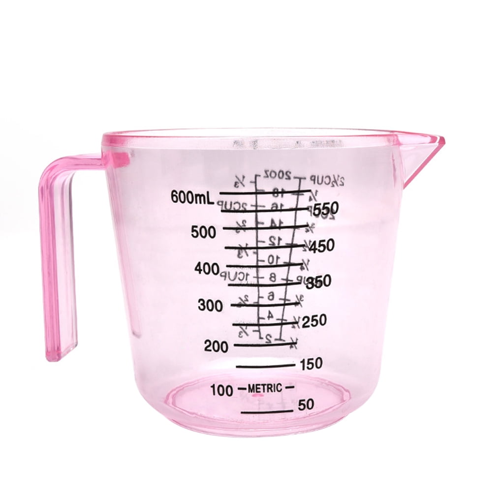 GeweYeeli Plastic Measuring Cups Multi Measurement Baking Cooking Tool Liquid  Measure Jug Container 