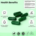 thumbnail image 5 of 2 Bottles Spirulina Capsules, Premium Spirulina Supplement, Supports Immune System, Healthy Heart, Vegan 480 Capsules, 5 of 9
