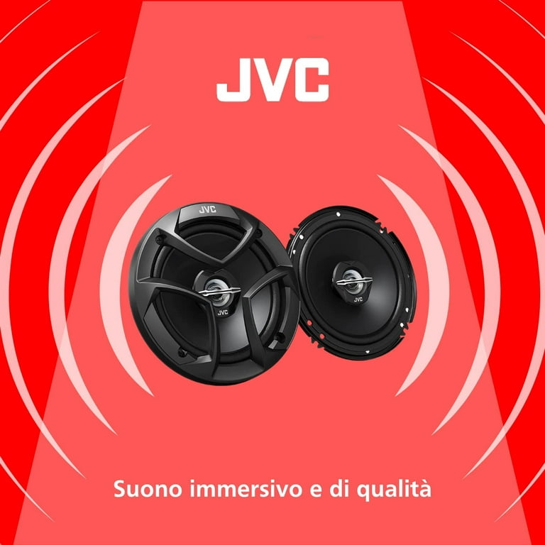 JVC CS-J620 Altavoces Coaxiales para Coche 2 Vías 160mm 300W