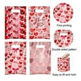 thumbnail image 4 of AuroraX 50 Pcs Valentine'S Day Heart Treat Bags Set Pink 4-In-1 Combo Candy Pouch Kit with 60 Twist Ties Love Romantic Decorations for Home Party Anniversary Valentine'S Day Gifts for Him Her Couples, 4 of 9