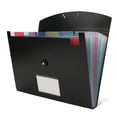 thumbnail image 1 of Accordian File Organizer 13 Pocket Expanding File Folder Plastic Expandable File Folder Color Inside, 1 of 5