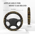thumbnail image 3 of Fotbe 2025 New Year Funda para Volante Universal de 15 pulgadas, Accesorios para Auto para Hombre y Mujer, Protector de Volante Cómodo para SUV y Sedán, 3 of 6