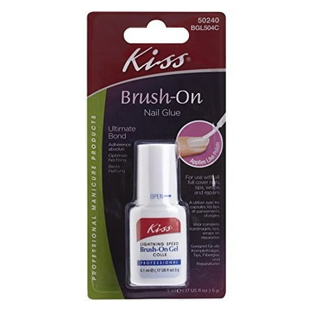 glue nail kiss brush oz fl