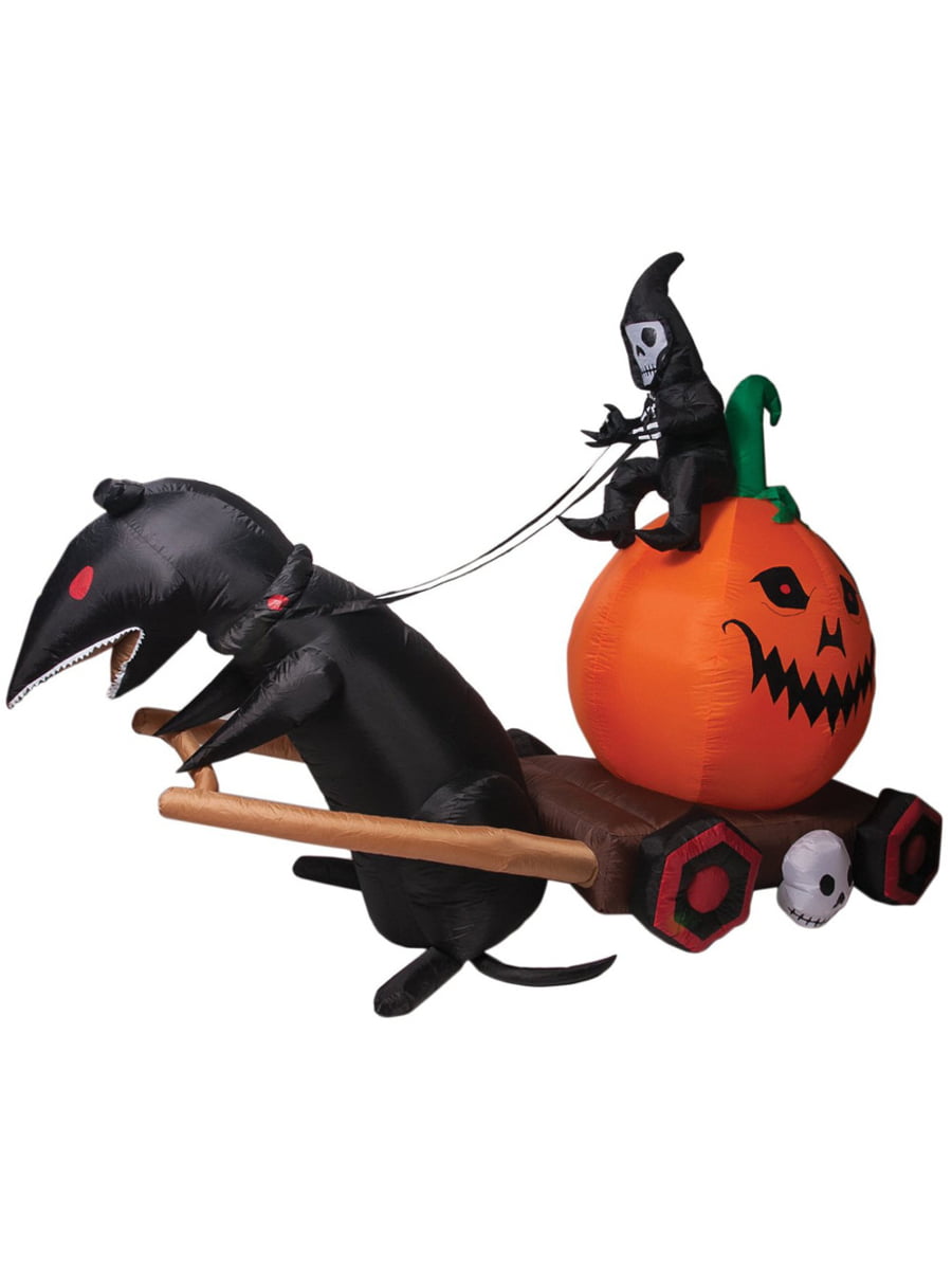 Morbid Enterprises Spooky Blow-Up Rat Race Inflatable Halloween ...