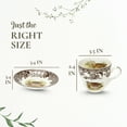 thumbnail image 7 of Spode Woodland Teacup/Saucer (Quail/Pheasant/Snipe/Rabbit), 7 of 7
