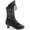 Black, variant on Womens Black Dame Victorian Costume High Boots size 7
