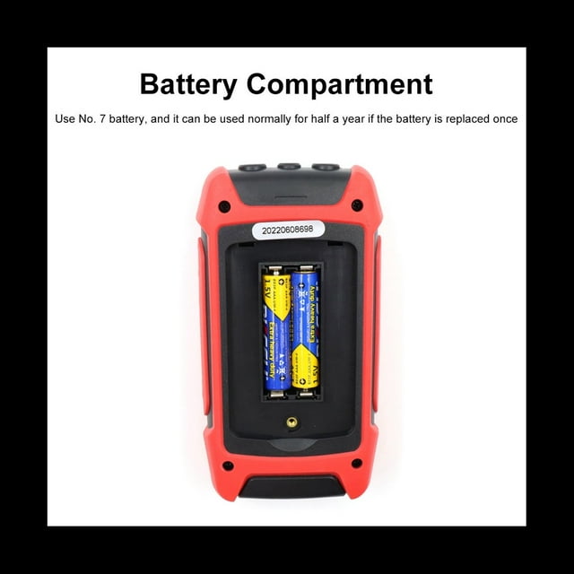 FS2202 Auto Range Multimeter 9999 Counts TRMS AC DC Voltmeter Amp NCV Resistance Capacitance Transistor Tester Red,1 x multimeter 1 pair x test leads 1 x temperature probe,Red
