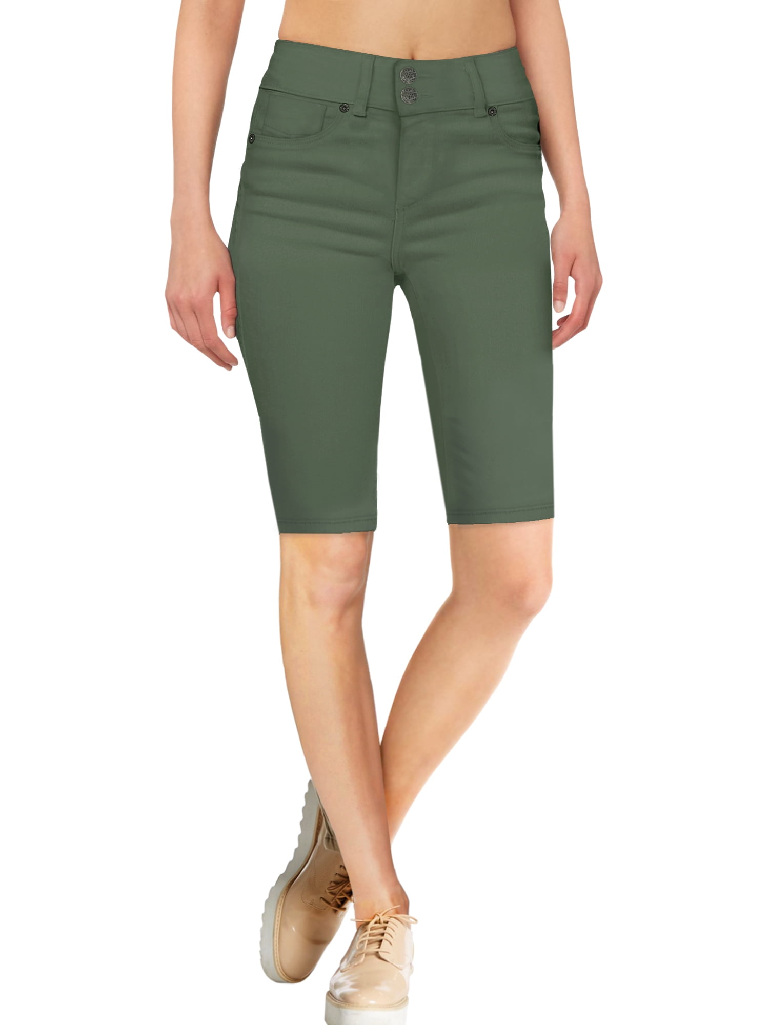 Women's Butt Lift Skinny Jeans - Super Stretchy Denim Capri, Comfort Fit, Curve Enhancing, Version 2 - View #9