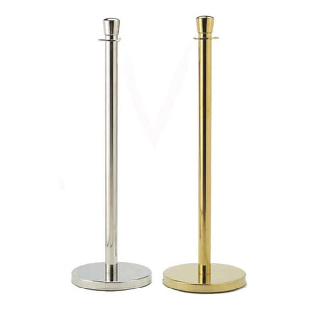 Aarco LB-7 Form-A-Line Traditional Rope Post Brass