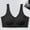 Z_Black, variant on Ewisvgh Vest Strappy Inner Fixed Cup Sports Bra Large Size Back Comfortable Large Bust Slimming Traceless Thin Breathable For Yoga Running Daily Wear No Underwire, Black 2XL