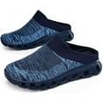 thumbnail image 3 of Men Backless Sneakers Breathable Mule Cushion Open Back Casual Slippers for Men, 3 of 14