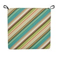 thumbnail image 2 of Blazing Needles 93454-1CH-OD-103 20 x 19 in. Patterned Outdoor Chair Cushion, Browning Opal, 2 of 2