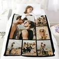 thumbnail image 3 of AISENIN New Design Custom Photo Blanket for Kids Adult Picture Personalized Blanket and Throw Flannel Customized Blanket, 3 of 5