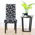 thumbnail image 5 of Unique Bargains Stretch Spandex Dining Chair Covers Protector Set of 4, 5 of 6