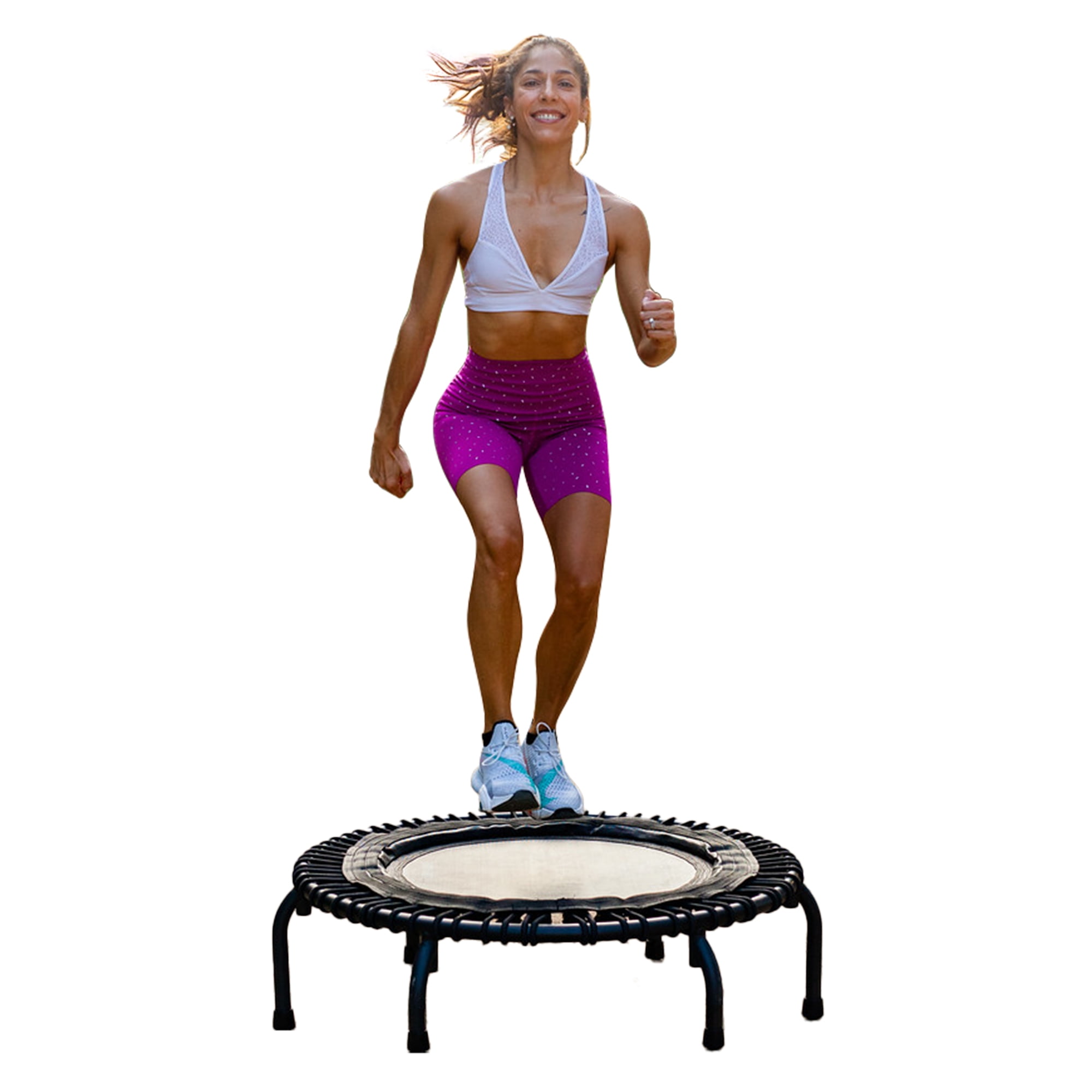 Open Box JumpSport 220 in-Home Cardio Fitness Rebounder, 39" Mini Trampoline