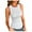 White, variant on Sngxgn Women's Camisole Tank Top-Breathable Stretch(White,M)