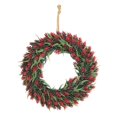 thumbnail image 1 of Guirnalda de puerta delantera 45 cm Sunnimix verde rojo, 1 of 8