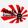 thumbnail image 3 of CafePress - Ninja Gnome Kids Baseball Jersey - Kids Cotton Baseball Jersey, 3/4 Sleeve Shirt, 3 of 4