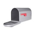 thumbnail image 6 of Architectural Mailboxes 7900-2GR-R-10 Mapleton Post Mount Mailbox - Graphite - Large, 6 of 7