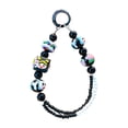 thumbnail image 1 of Llavero con cuentas Fernando pulsera con dijes para mochila regalo para mujer Negro, 1 of 8