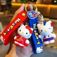 thumbnail image 3 of Sanrio-Llavero de Hello Kitty, llavero de dibujos animados de Anime Kawaii, Cinnamoroll, llavero de coche, muñecas, colgante, mochila, adornos, regalos para amigos, 3 of 4