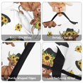 thumbnail image 6 of Highland Cow and Sunflower Print Teens Toddler Nap Mat with Pillow, Sleeping Mat Bag for Preschool Daycare 51"x22", 6 of 6
