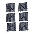 thumbnail image 3 of 6 alfombrillas antideslizantes entrelazadas para suelos de goma PP térmica para garaje Negro, 3 of 9