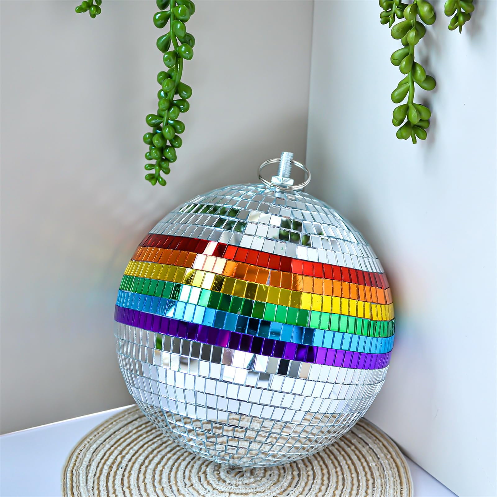 Large Room Rotating Mirror Disco Ball - 12