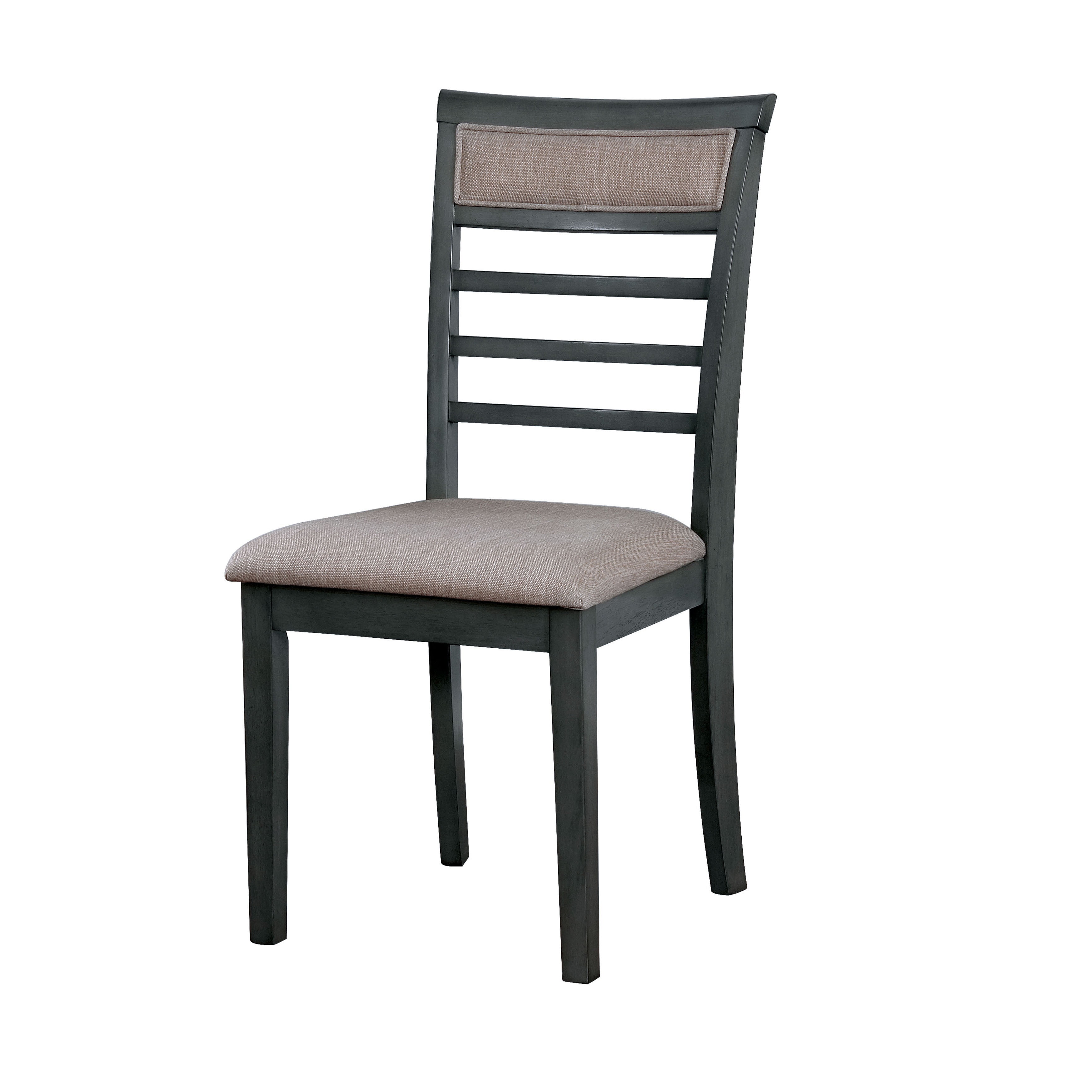Furniture of America Mason Contemporary 7-Piece Wood Dining Set, Gray