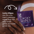 thumbnail image 5 of Sweetums Black Raspberry Flavored Wipes For Men, 5 of 9