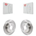 thumbnail image 1 of CMX Rear Disc Brake Rotors Pair for Car 2014-2020 Acura RLX K8-101817, 1 of 8