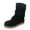 Black, variant on Aayomet Boots For Women，Womens Cowboy Boots Women's Tassel Fashion Suede Retro Fashion Boots Belt Ankle Black Cowboy Boots For Women