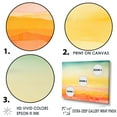 thumbnail image 3 of Designart "Striking Coastal Sunset Vista I" Sunrisesunset Floater Framed Canvas Art Print, 3 of 5