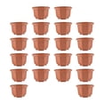 thumbnail image 2 of 20 piezas de macetas octagonales decorativas con agujeros de drenaje, macetas de plástico para 15 cm x 9 cm, 2 of 8