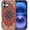 Aesthetic Diamond-Shaped Patterns, variant on Case for iPhone 17, Drop Protection Hybrid 2-Layer Hard Phone Cover-Flowers Plants Mushrooms