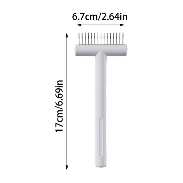 Dog Shedding Brush | Pet Grooming Undercoat Brush For Dogs | Pet Hair Detangling Shedding Dematting Rakes For Massaging Home Care Shower Bathing Styling