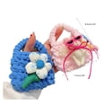 thumbnail image 3 of Bottone Colorful Crocheted Bag W1re1ess Headphone Case for Earphone Headphone Storage W1re1ess Headphone Case Bag Shockproof, 3 of 7